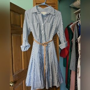 Spring cotton Michael Kors shirt dress